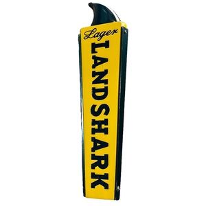 LANDSHARK LAGER 8-IN SPINNING FIN JIMMY BUFFET Beer Tap Handle